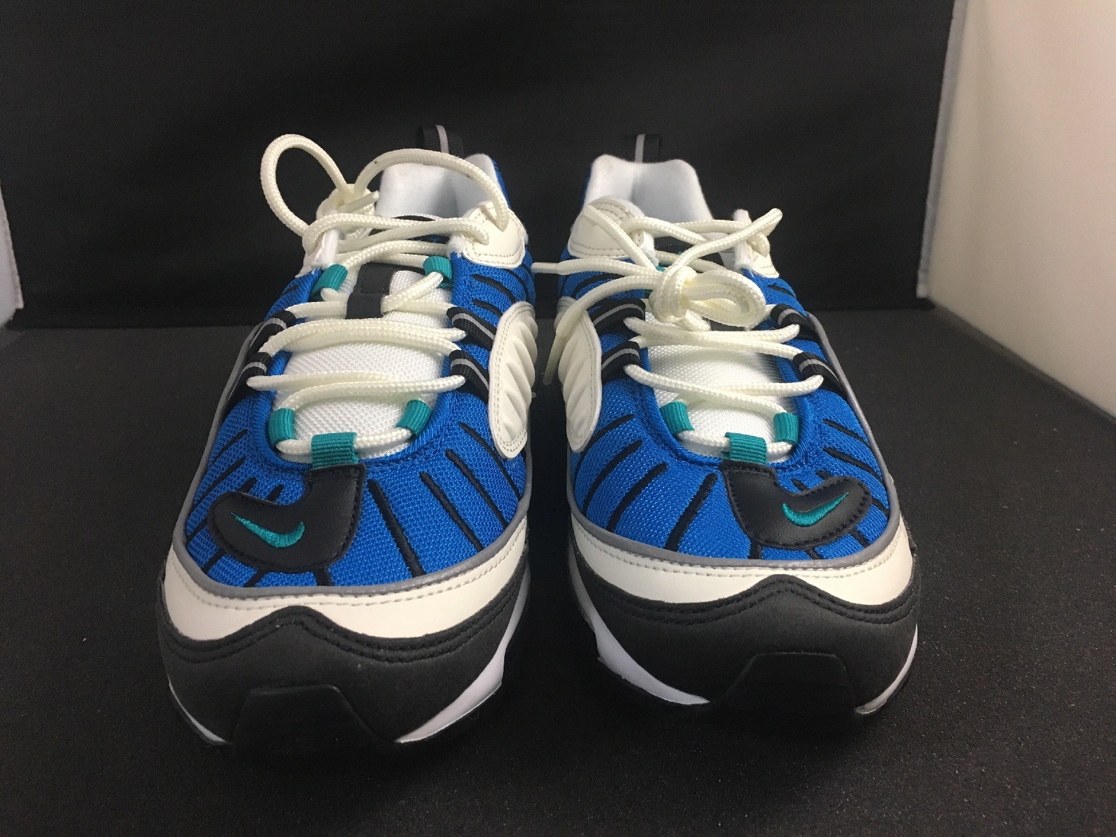 Nike Women Air Max 98 Running Running Running shoes bluee Nebula Radient Emerald AH6799-106 Sz 7.5 8c021a Nike Women Air Max 98 Running Running Running shoes bluee Nebula Radient Emerald AH6799-106 Sz 7.5 8c021a
