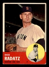 1963 Topps Baseball #363 Dick Radatz VG *e4