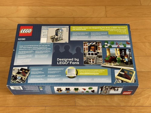 LEGO 10190 Market Street Creator Expert Modular Buildings Collection New Japan - Picture 2 of 9