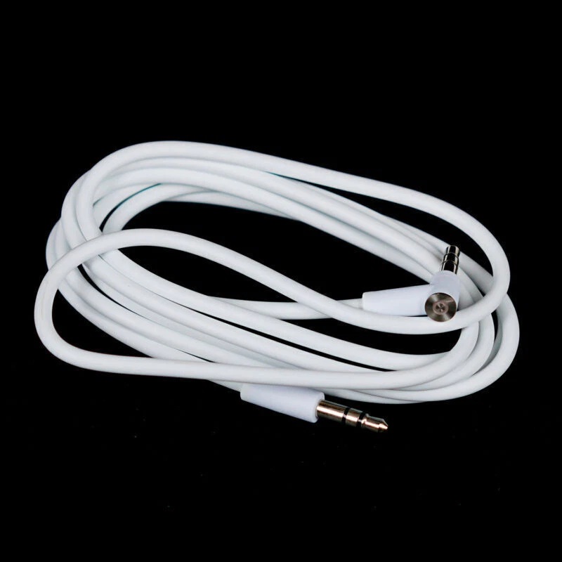 Pack 10 全新 3.5 毫米音频线 L 线 适用于 Beats by Dr Dre Studio Solo 银色插孔 — 第 2/4 张图片