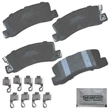 Brake Pads: With Hardware, Ceramic, Better Performance, Quiet - Rear PXD325H