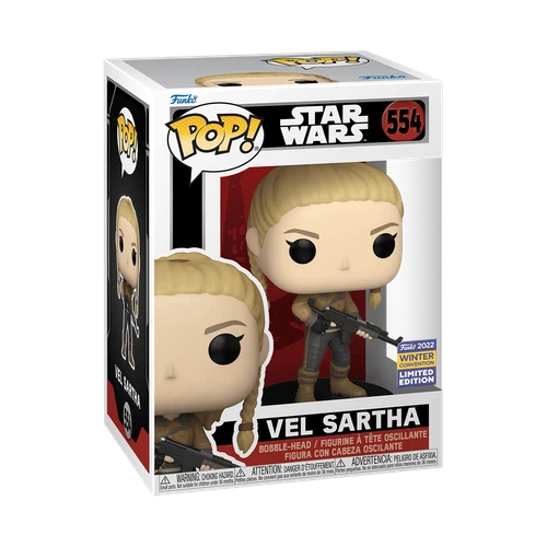 Funko Pop! Vel Sartha #554 Star Wars 2022 WinterCon Exclusive
