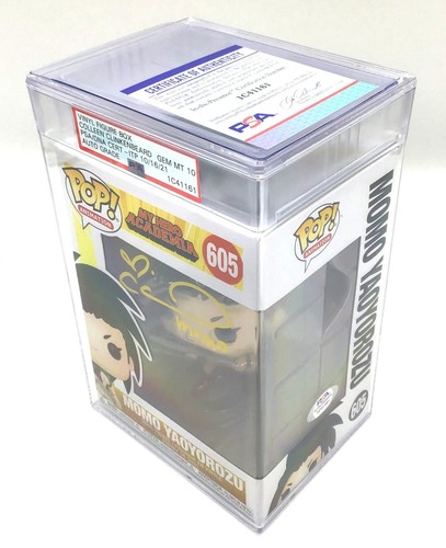 Funko Pop! MHA Momo #605 Autogramm von Colleen Clinkenbeard PSA Edelstein neuwertig 10 - Bild 3 von 7