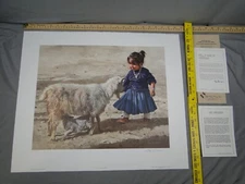 Ray Swanson Well It Must Be Lunchtime Signed Number Lithograph Native American