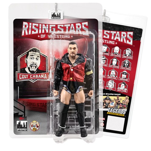 Rising Stars of Wrestling Action Figure Series: Colt Cabana - Picture 1 of 3