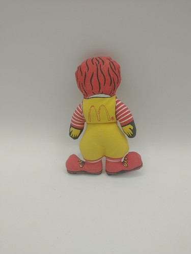 McDonalds Ronald McDonald Plush Doll Ornament 4" Retro - Picture 3 of 8