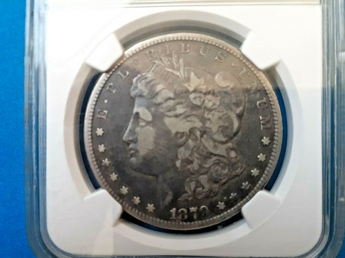 1879 cc Morgan Silver Dollar NGC VF25 Carson City - Picture 3 of 8