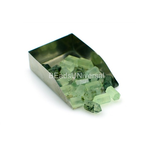 Natural Prehnite Loose Gemstone Pencil Point Shape Wholesale Lot Stone - Picture 3 of 7
