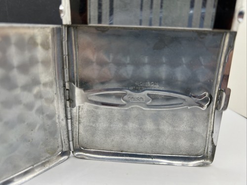 Ronson Ten-A-Case Lighter & Case Untested - Picture 5 of 10