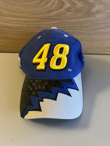NASCAR Jimmie Johnson Hendrick Motorsports 48 Shark Tooth Style Baseball Hat Cap