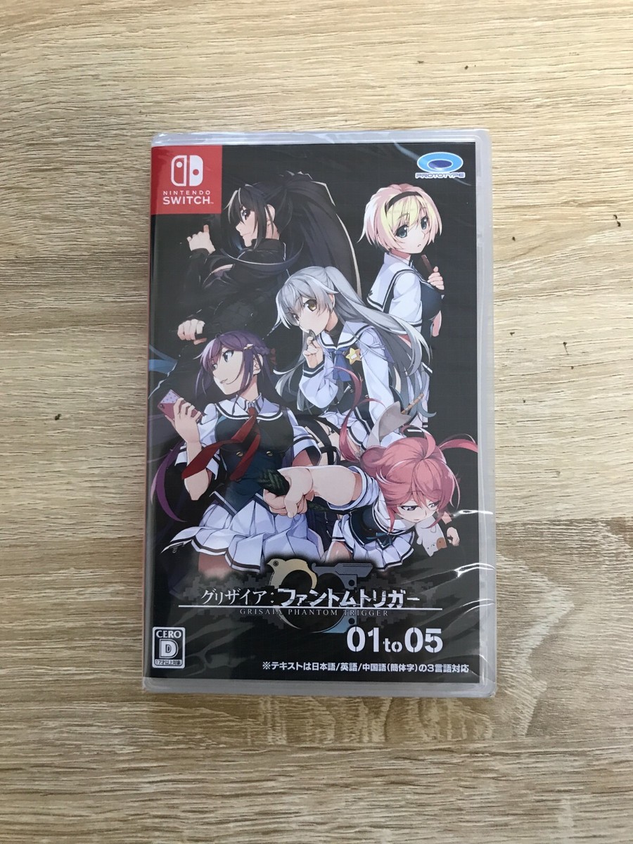 Grisaia Phantom Trigger 01 to 05 Nintendo Switch Japanese