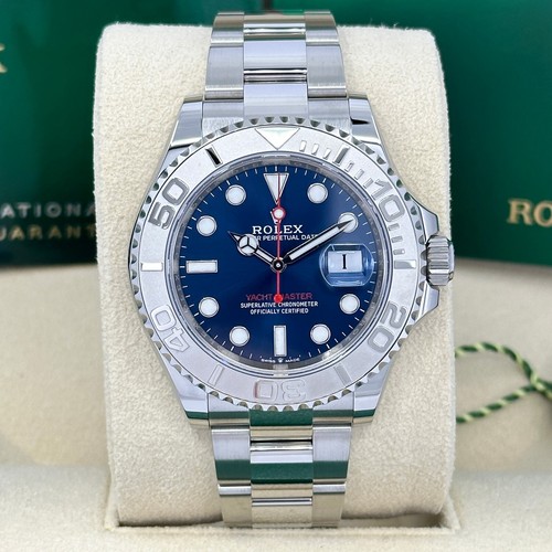 2025 Rolex Yacht-Master 40,  Blue Dial, Unworn Full Set, 126622-0002 Box & Paper - Picture 2 of 16