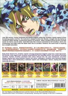 Anime DVD JoJo's Bizarre Adventure Season 1-6 Vol.1-190 End + Live