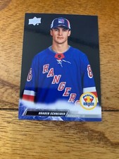 22-23 UD Extended Series Braden Schneider 1st Round Rookie #737 NY Rangers RC