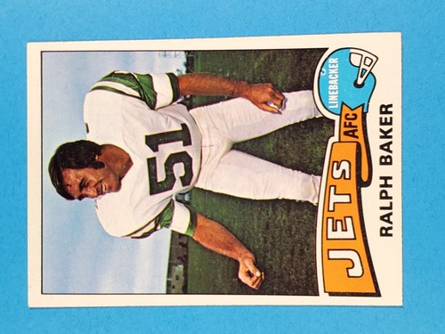 1975 TOPPS FOOTBALL #009 RALPH BAKER HIGH GRADE EX EX-MT