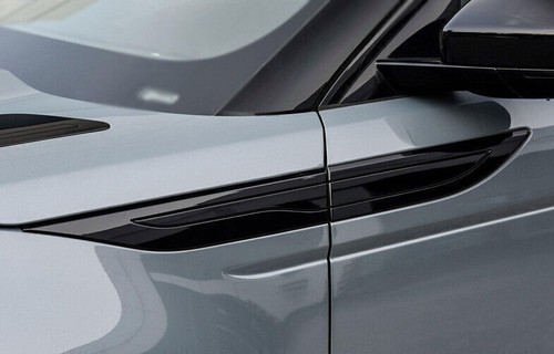 Cubierta de guardabarros de puerta delantera negra brillante para Range Rover Evoque 2020-2023 - Imagen 2 de 4