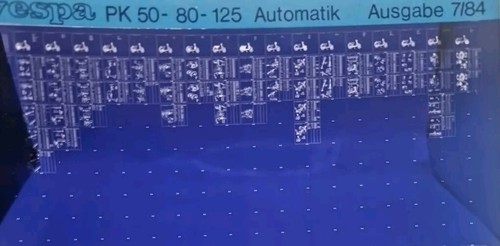 3× VESPA Microfiche PK50-80-125/ CIAO MOFA-MOPED Ausgabe 07/84 - Bild 4 von 4