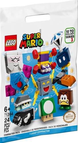 LEGO Super Mario Serie 3 Torpedo Ted Figura (71394) Nuevo Retirado Coleccionable CMF - Imagen 2 de 2
