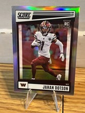 2022 Panini Chronicles Score Premium Rookies Silver #SP-381 Jahan Dotson RC