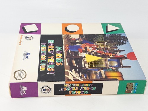 Mario’s Early Years! Diversión preescolar, IBM MS-DOS Big Box PC Juego 1993, GR8, Raro - Imagen 7 de 11