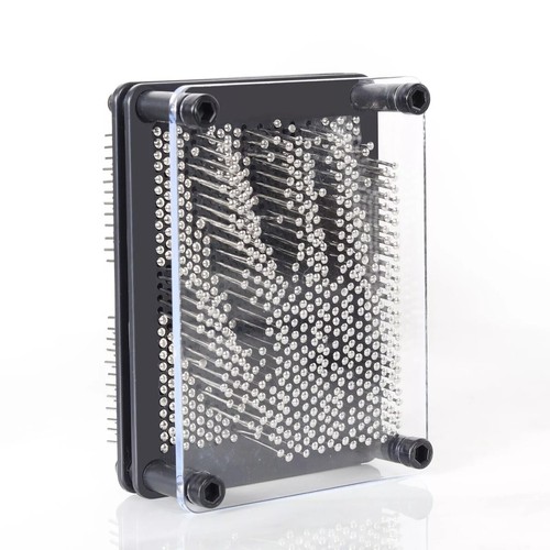 Classic 3D Metal Pin Art Classic Impression Picture Maker Desk Toy Frame Gadget - Picture 4 of 15