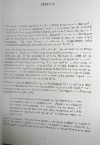 C for Pascal Programmers by T. D. Brown, Jr. 1988 First edition - 第 4/7 張圖片