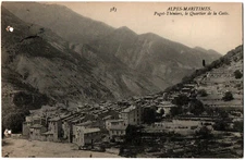 CPA 06 - PUGET-THENIERS (Alpes Maritimes) - 383. Le Quartier de la Coste