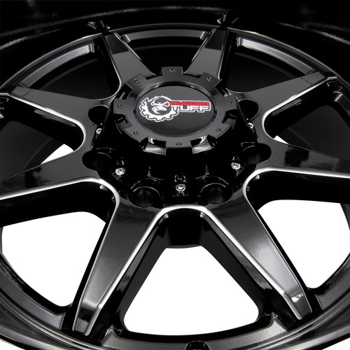 (4) Rugged TUFF RT800 6x139.7 6x5.5 20x10 Wheels Rims Set 20" Inch 6-Lug (-18) - Picture 5 of 5