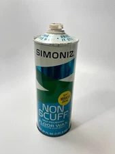 Full Vintage Simoniz Miracle Shine Non Scuff Self-Polishing Floor Wax Acrylics