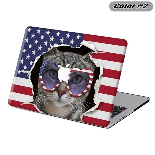 Funda rígida de goma con patrón animal para nueva Macbook Air 13"" 15"" A2941 - Imagen 6 de 28