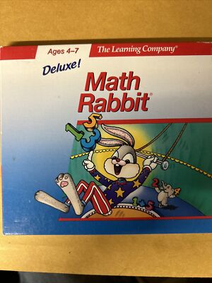 MATH RABBIT DELUXE 1996 +1Clk Macintosh Mac OSX Install