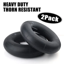 2 Pack 3.50/4.00-6 Inner Tubes Tire With TR13 Straight Valve Stem Fits 13x4.00-6
