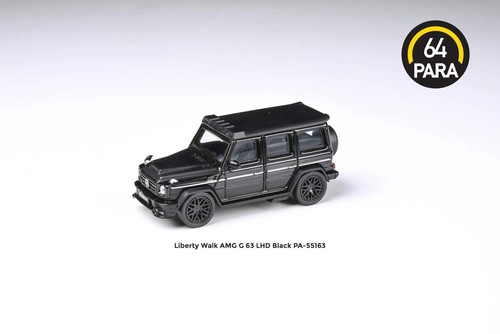 Paragon Models PARA64 1:64 Liberty Walk Mercedes-AMG G63 Nero LBWK - Foto 2 di 2