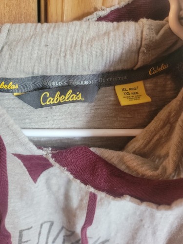 MEN’S CABELA’S OUTFITTER LIGHTWEIGHT HOODED SHIRT-SIZE: XL - Picture 2 of 5