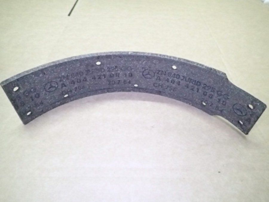 10 garnitures frein Unimog 404 DB A 4044210810 pour avant et arrière 7,5 mm NOS
