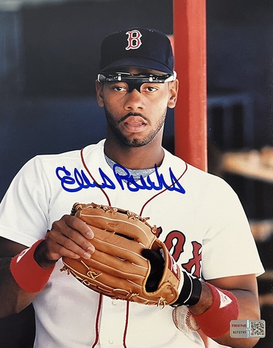 Ellis Burks Signed Autographed Boston Red Sox 8x10 Photo TRISTAR - Picture 1 of 2