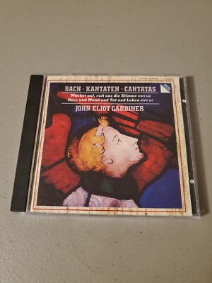 ARCHIV 431 809-2 J.S. Bach Cantatas BWV 140 147 John Eliot Gardiner CD ALBUM J