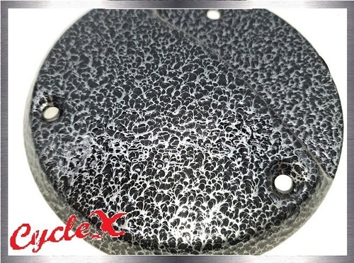 Honda cb750 sohc (69-78) Clutch cover powder coated in silver artery. Chopper - Foto 2 di 2