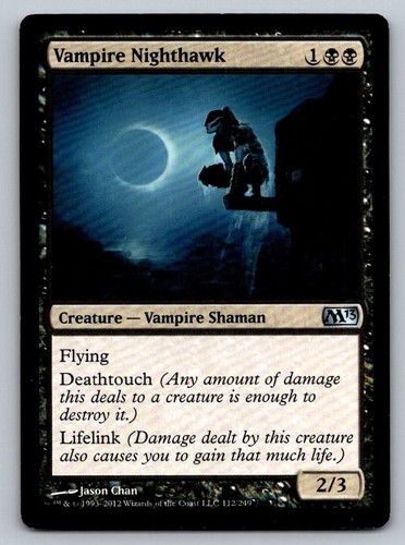 Vampire Nighthawk Zendikar Regular