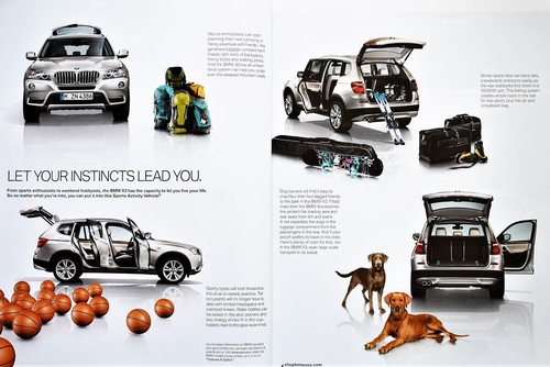 BMW X3 2013 EDIZIONE RIVEDUTA BROCHURE VENDITA PRESTIGE ~ 66 PAGINE - Foto 12 di 14