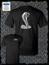 Licensed Ford / Shelby Cobra Logo T-Shirt - Official Product Mustang GT500