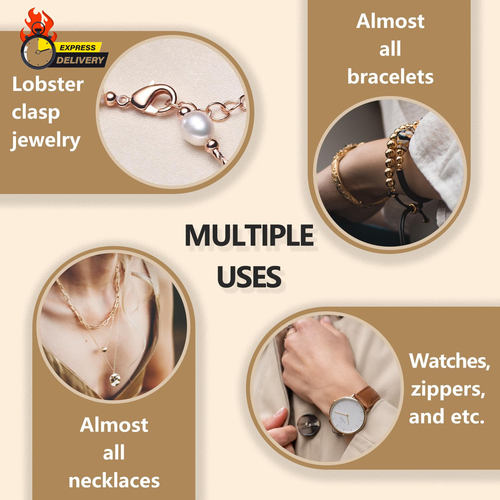 Bracelet Helper Tool Hook - Pretty Bracelet Helper to Put on Yourself, Easy Jewe - Picture 7 of 12