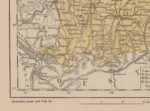 BAYERN Alemania mapa original de 1865 MÚNICH Núremberg Bamberg Würzburg - Imagen 6 de 6