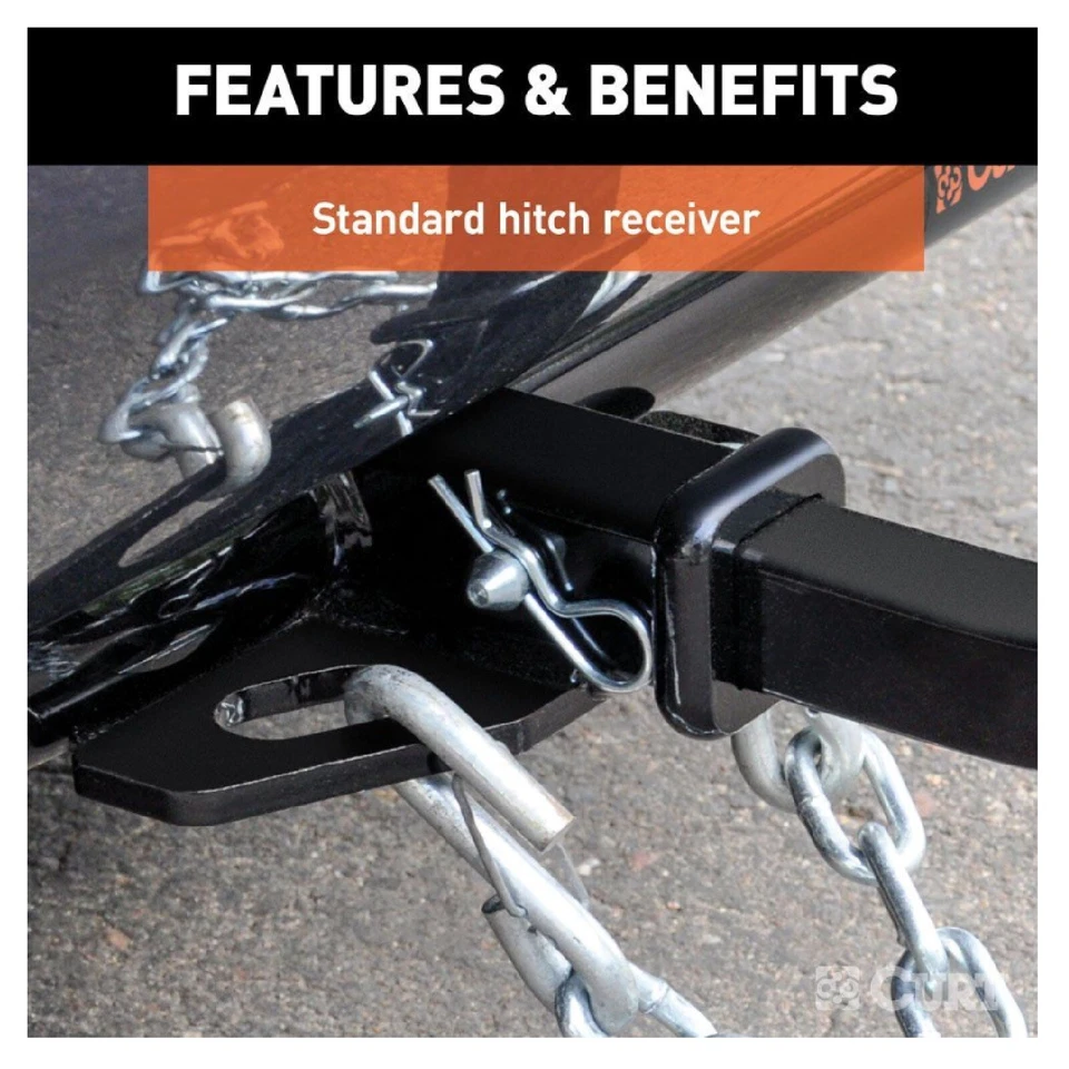 Curt Class 2 Trailer Hitch for Ford Fusion S / SE / Platinum Lincoln MKZ 12091 Foto 3 de 4