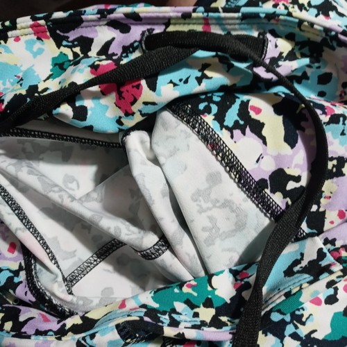 Good Move Mark & Spencer M&S Go Gym Yoga Pants Leggings 6 Paint Multi splatter - Picture 10 of 23