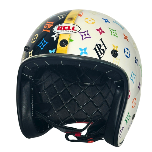 Custom Airtrix Painted Bell Helmet "Custom 500" Size Medium - Picture 2 of 14