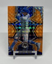 2022 Panini Mosaic Brandon Nimmo #147 Reactive Orange Mosaic