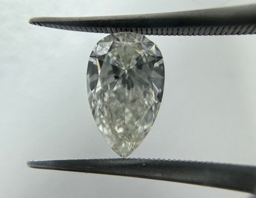 0.96 carat Natural Diamond | GIA certified | Shape - Pear | Color- H | SI2 - Picture 3 of 6