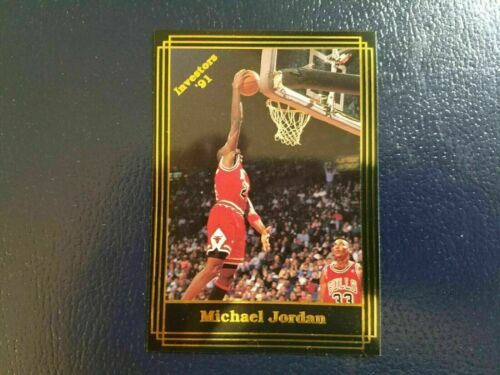 Michael Jordan Bulls 1991 Investor's Journal Gold Dunking w/ Scottie Pippen #3