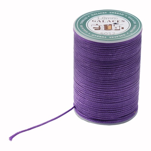 Waxed Thread Rope String Strap Solid Hand Stitching Strong 1.0mm 210D DIY - Picture 5 of 58